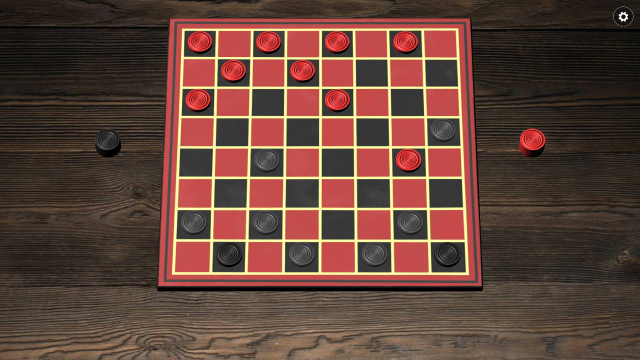 The game on sale of checkers