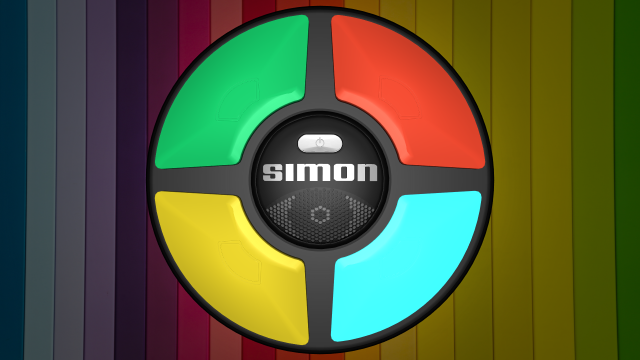 Two Player Simon Memory Game With External Switches - Make