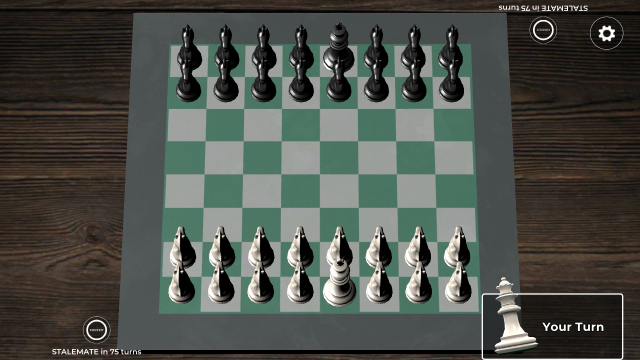 Beating Chess Titans Windows Game at Level 7 
