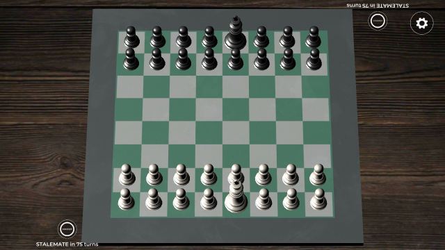 Windows 7 Chess Titans gameplay 