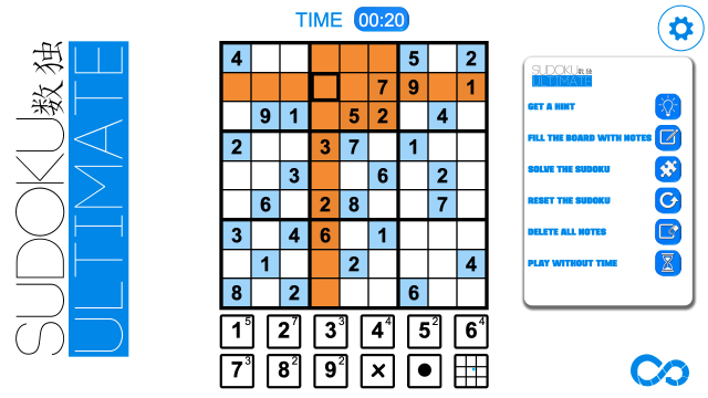 ULTIMATE SUDOKU online game